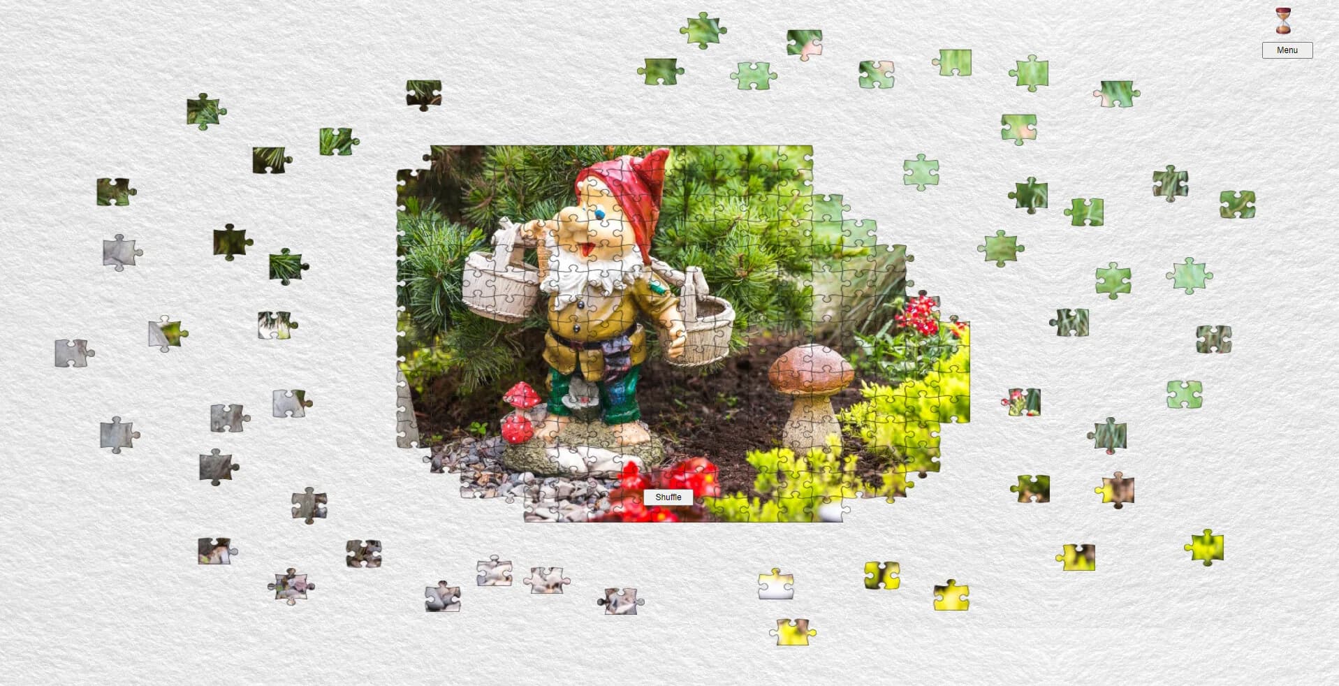 Gnome Enchanted Jigsaw Puzzles görsel 2