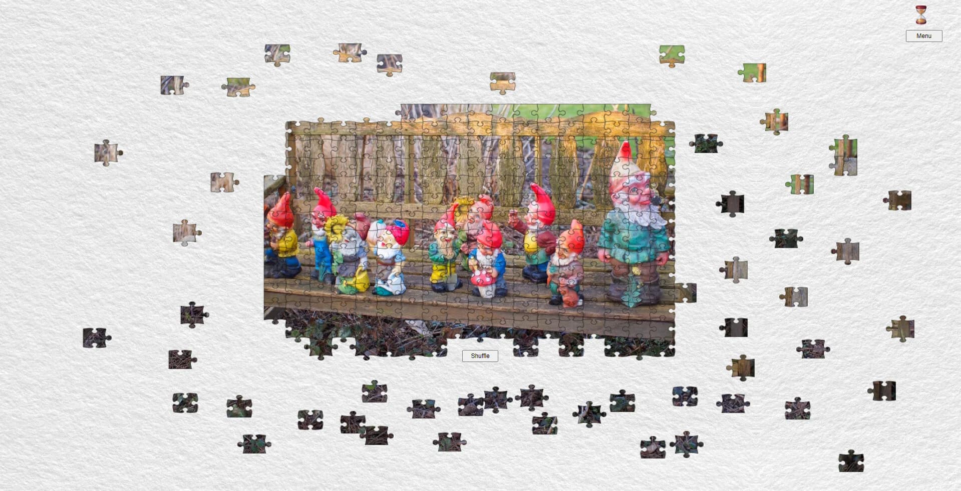 Gnome Enchanted Jigsaw Puzzles görsel 3