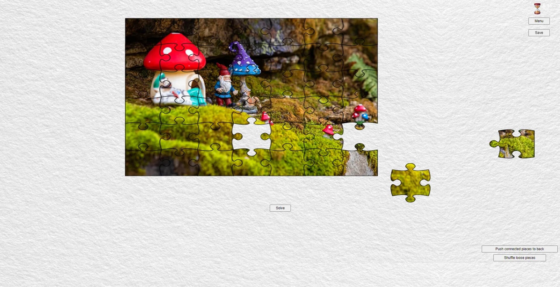 Gnome Enchanted Jigsaw Puzzles görsel 4