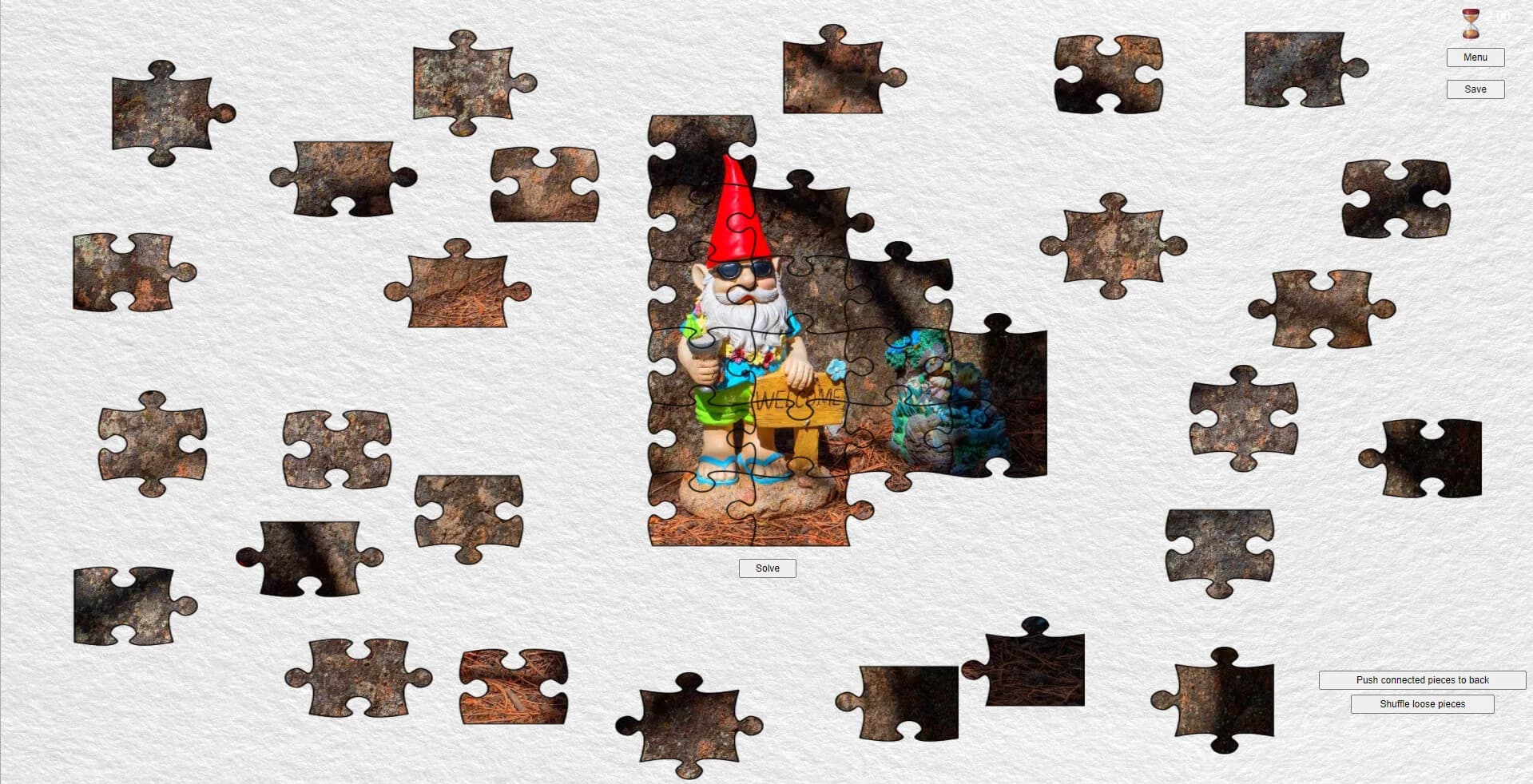 Gnome Enchanted Jigsaw Puzzles görsel 5