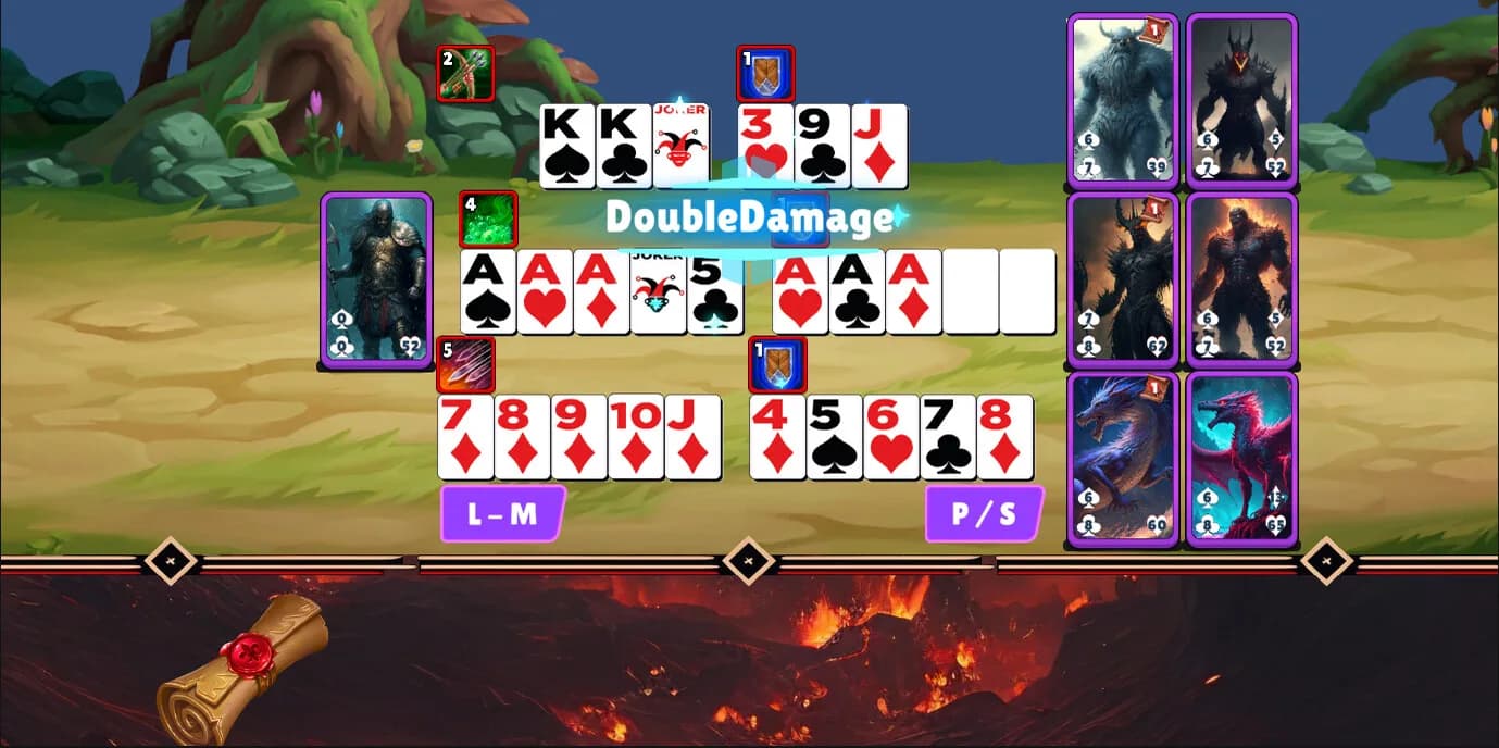 13 Playing Cards Of Demon görsel 10