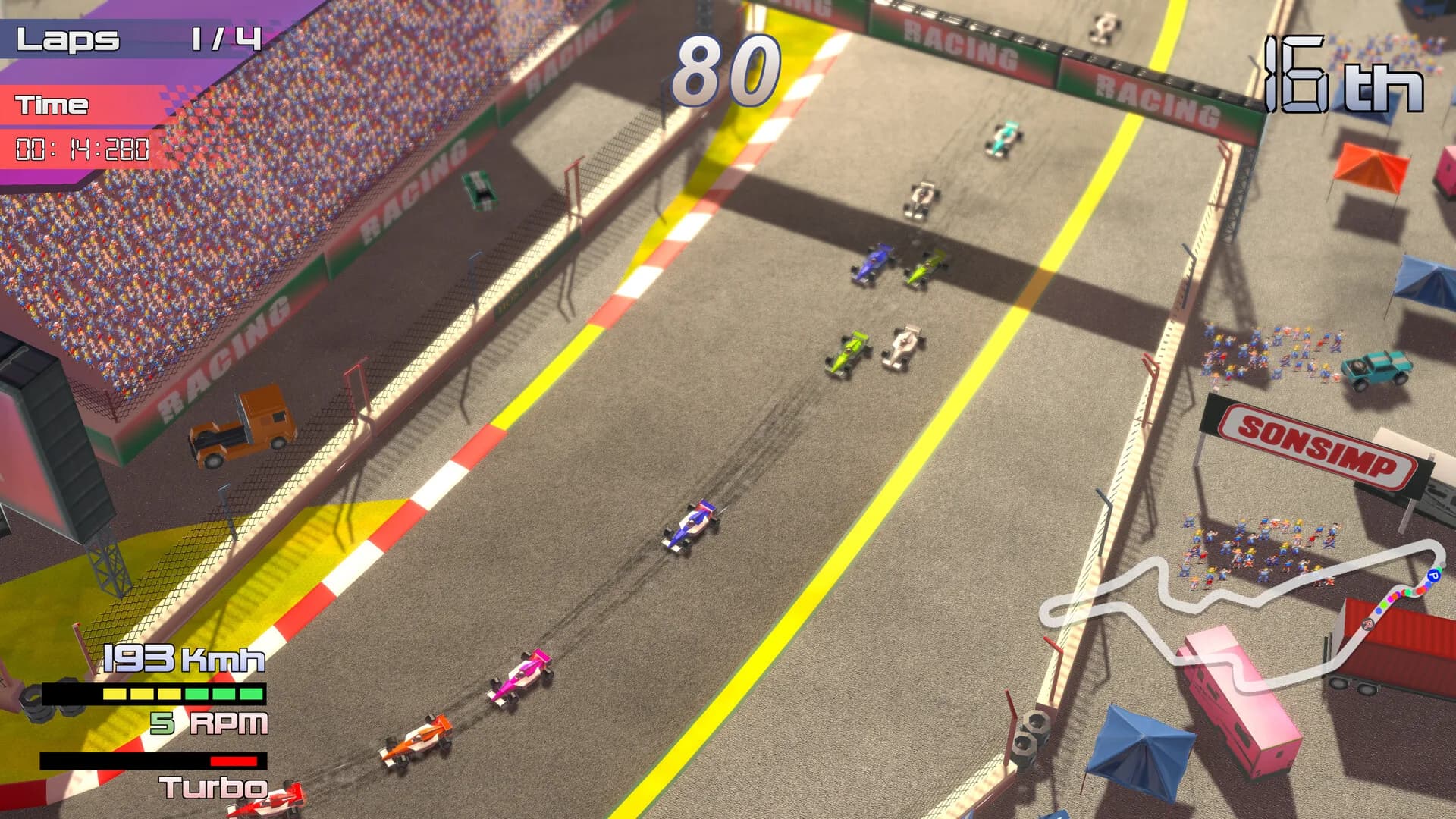 Grand Prix Rock 'N Racing görsel 3