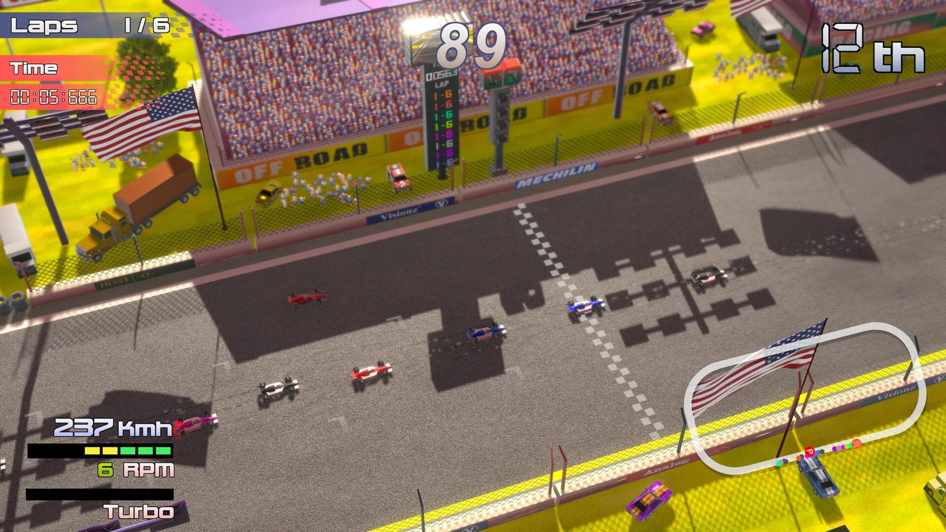 Grand Prix Rock 'N Racing görsel 4