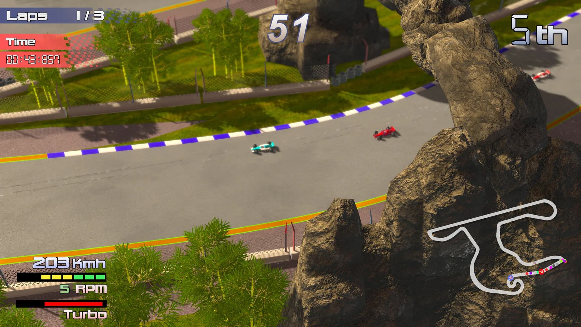 Grand Prix Rock 'N Racing görsel 11