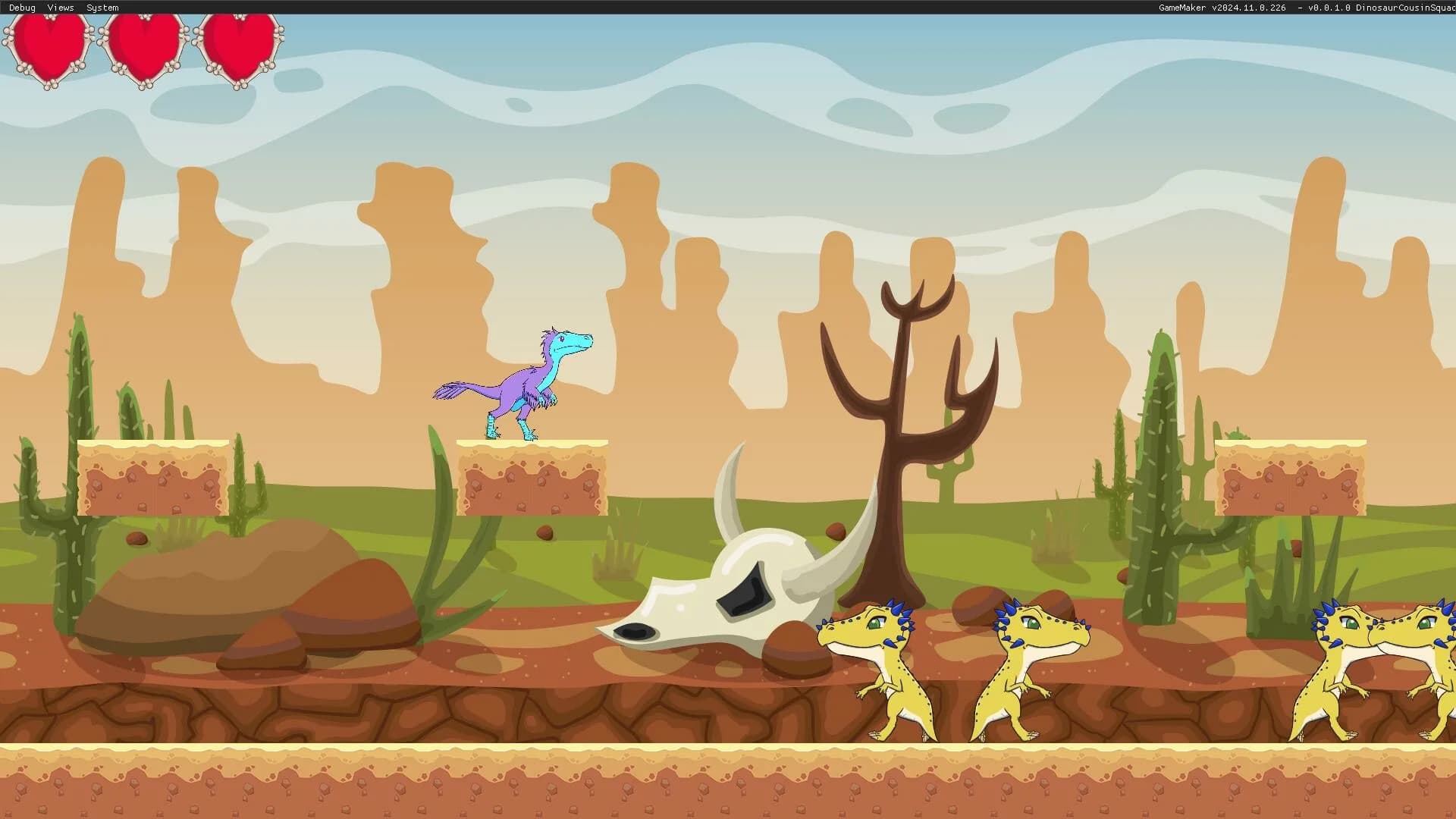Dinosaur Cousin Squad görsel 3