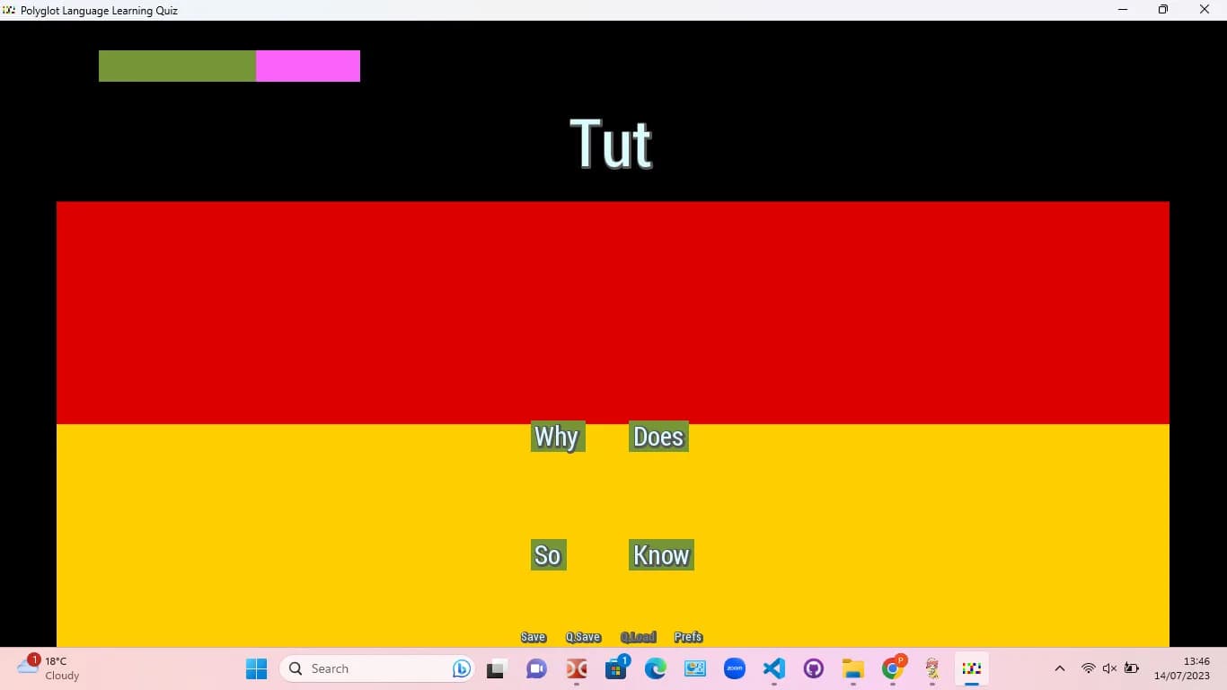 Polyglot Language Learning Quiz görsel 4