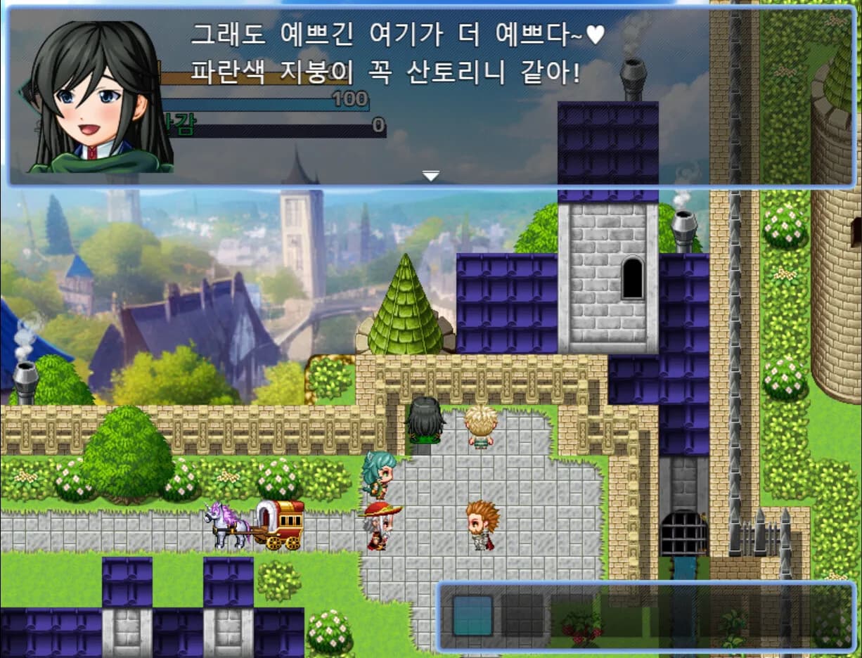 소녀는 꿈의 숲을 여행합니다. görsel 5