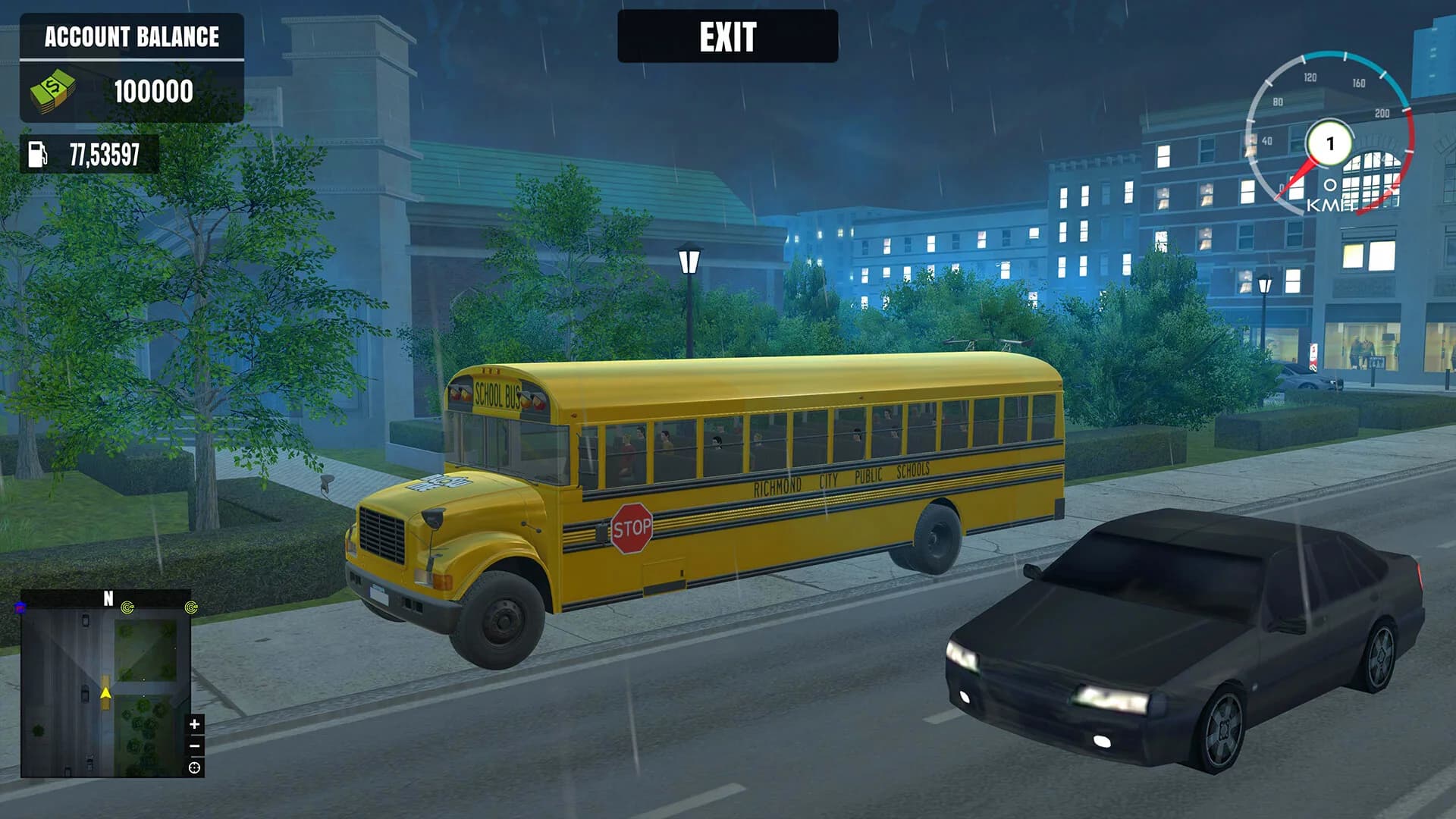 School Bus Driving Simulator görsel 5