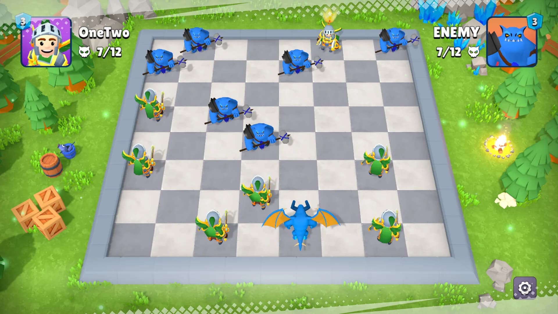 Checkers RPG: Online Battles görsel 4