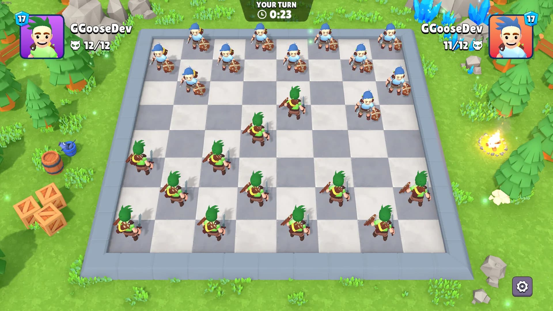 Checkers RPG: Online Battles görsel 5
