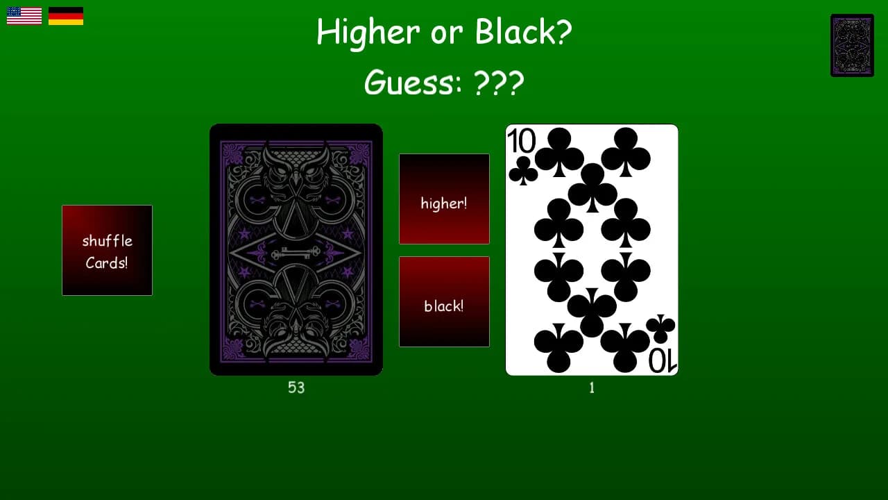 Higher or Black görsel 2