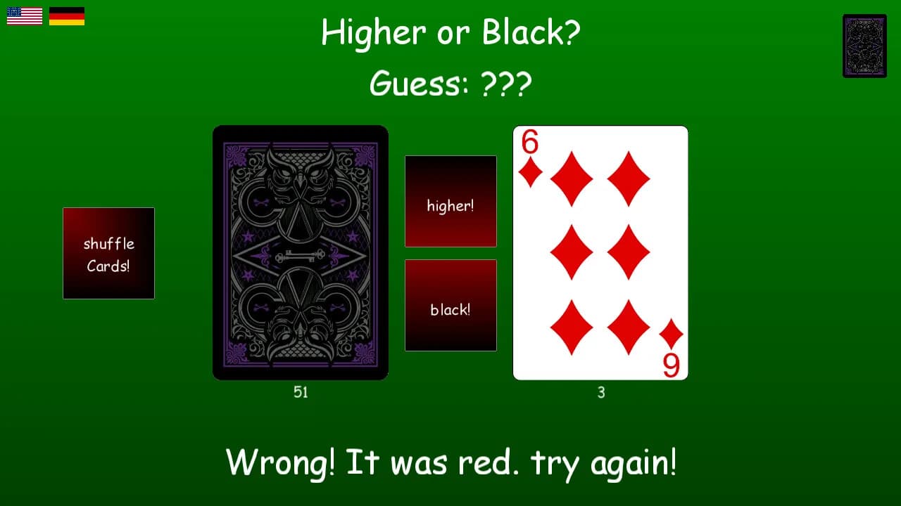 Higher or Black görsel 3