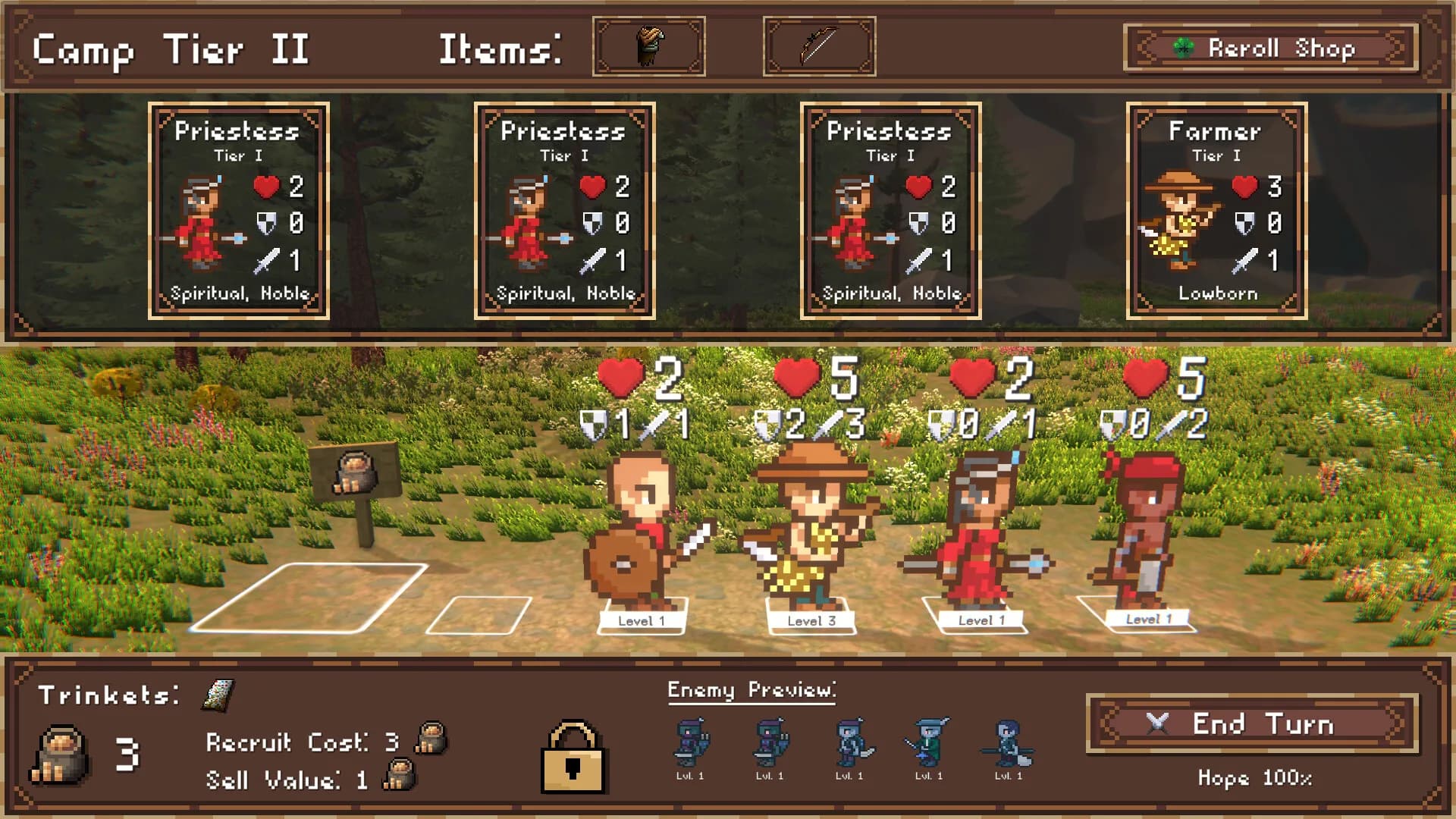 Mirror Throne: Auto Battler görsel 3