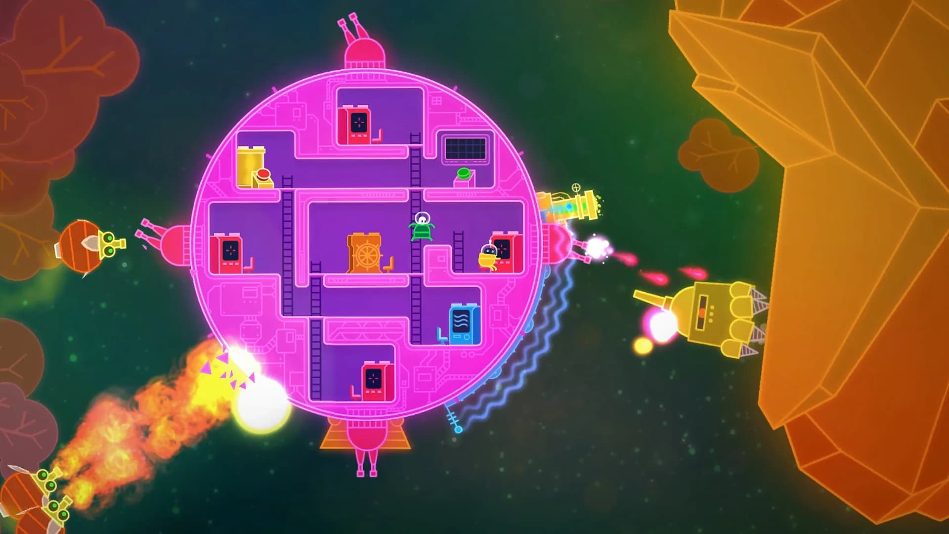Lovers in a Dangerous Spacetime görsel 2