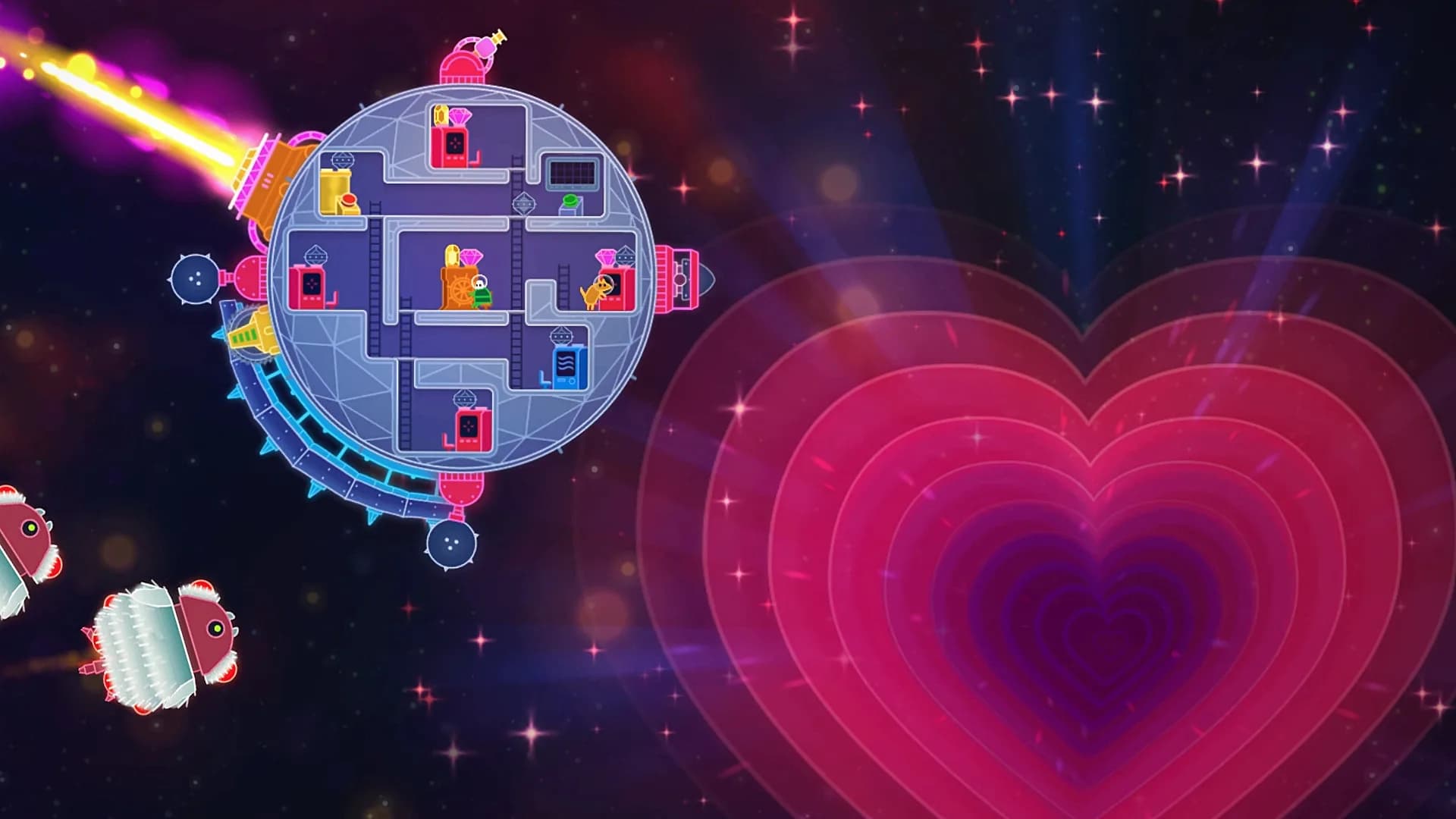 Lovers in a Dangerous Spacetime görsel 5