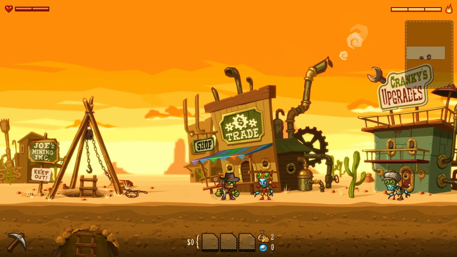 SteamWorld Dig görsel 2