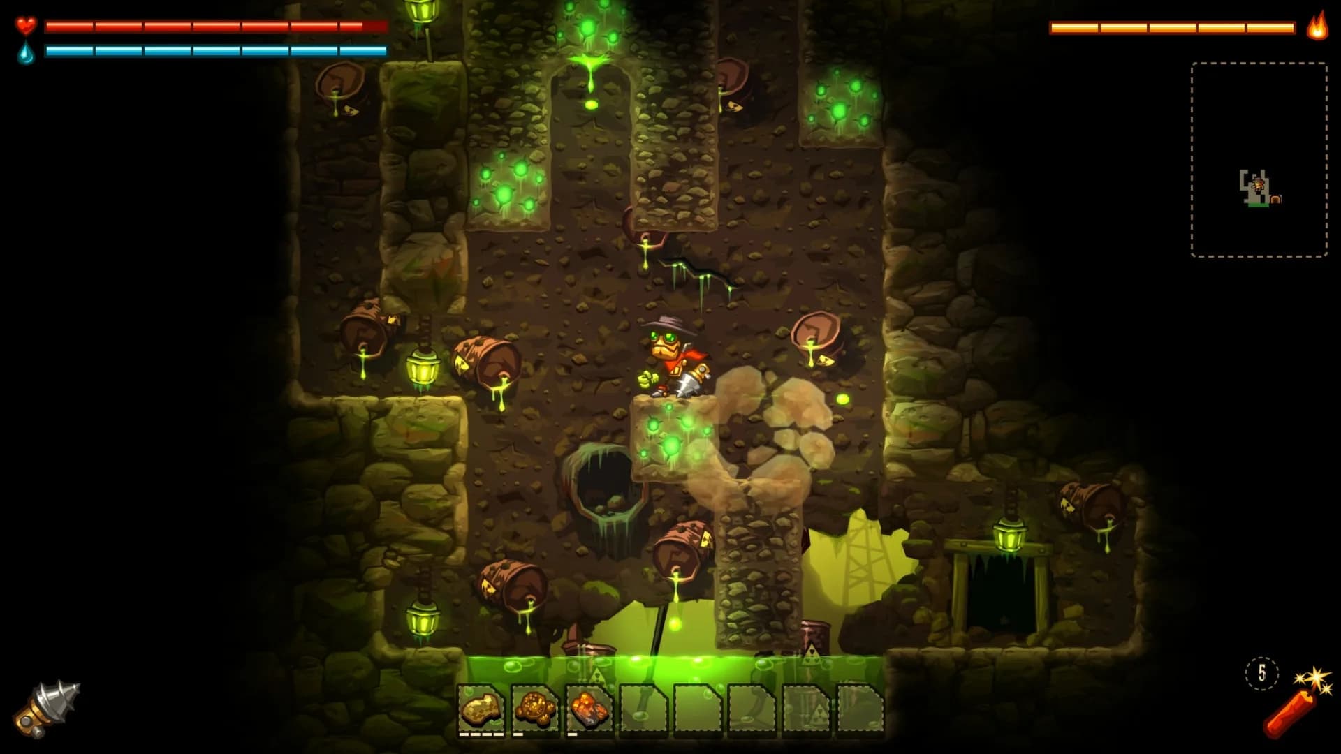 SteamWorld Dig görsel 4