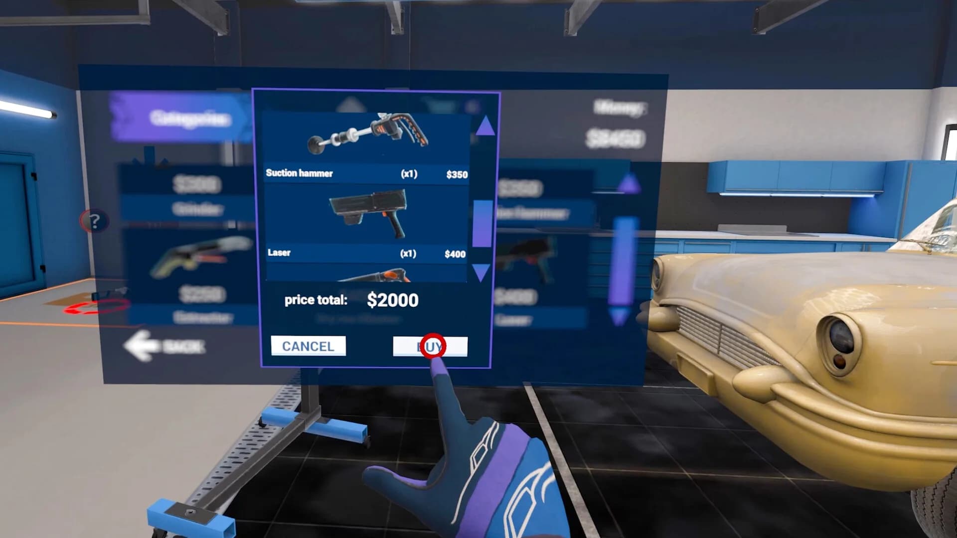 Car Detailing Simulator VR görsel 3