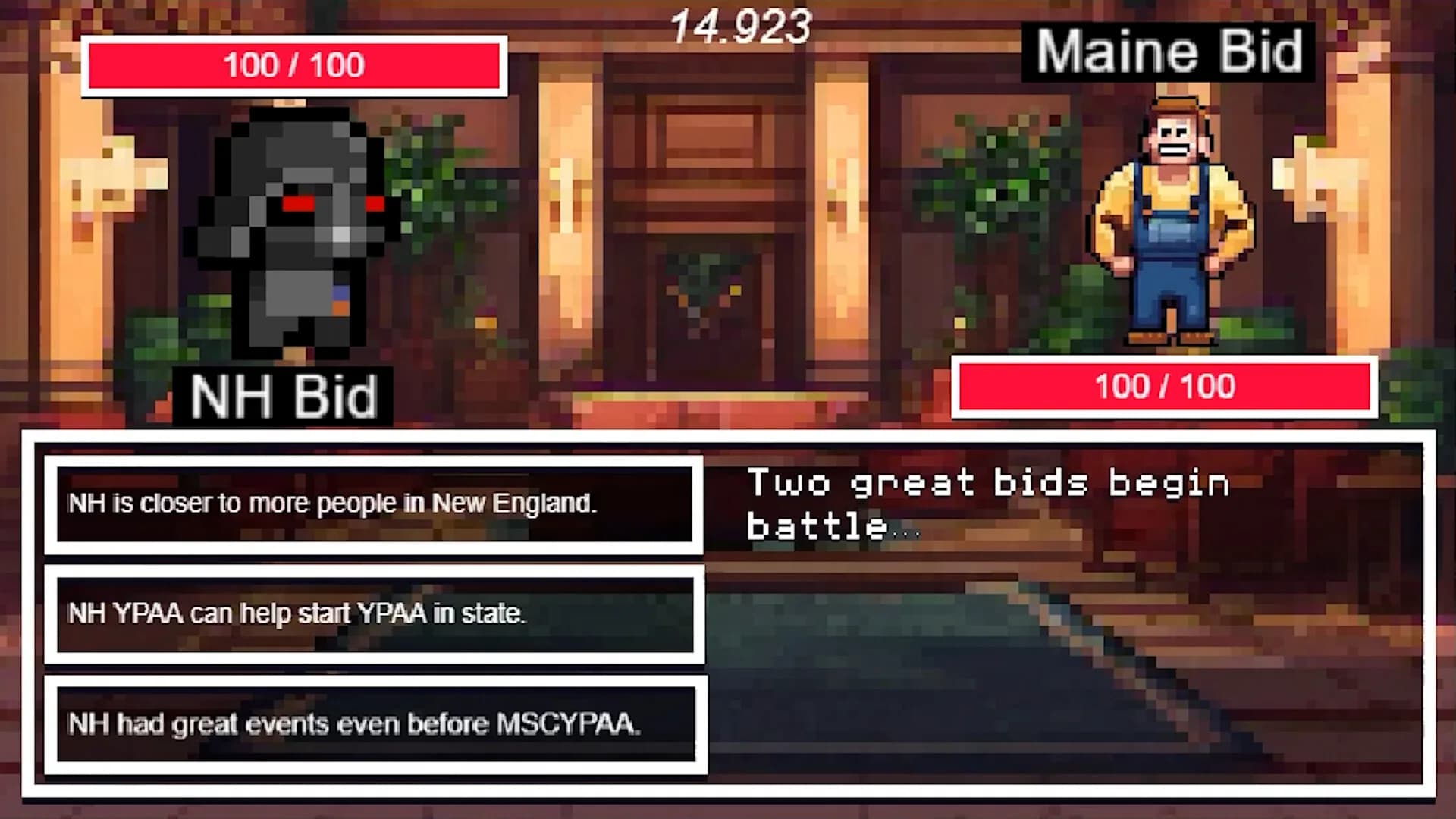 NH Bid at MSCYPAA: The Game görsel 3