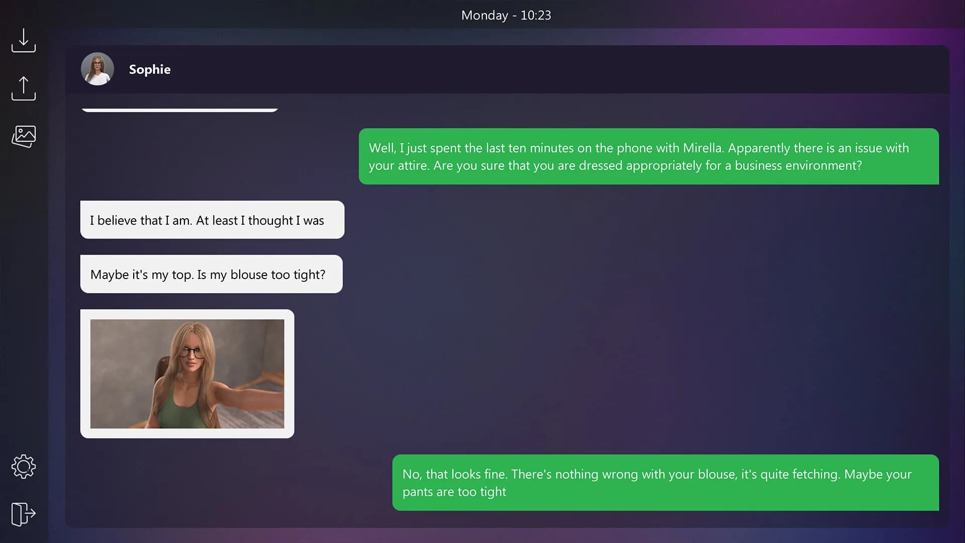 Dirty Texts - New Intern görsel 4
