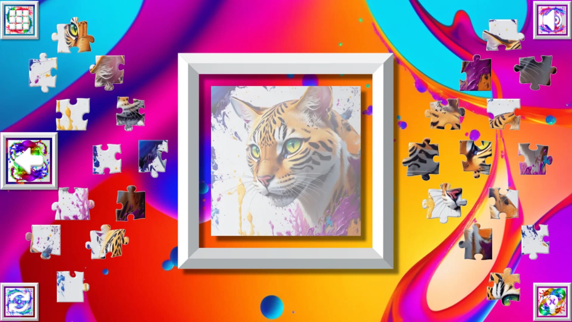 Color Splash: Cats görsel 4