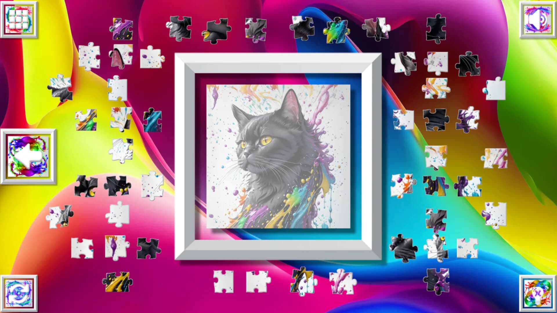 Color Splash: Cats görsel 6