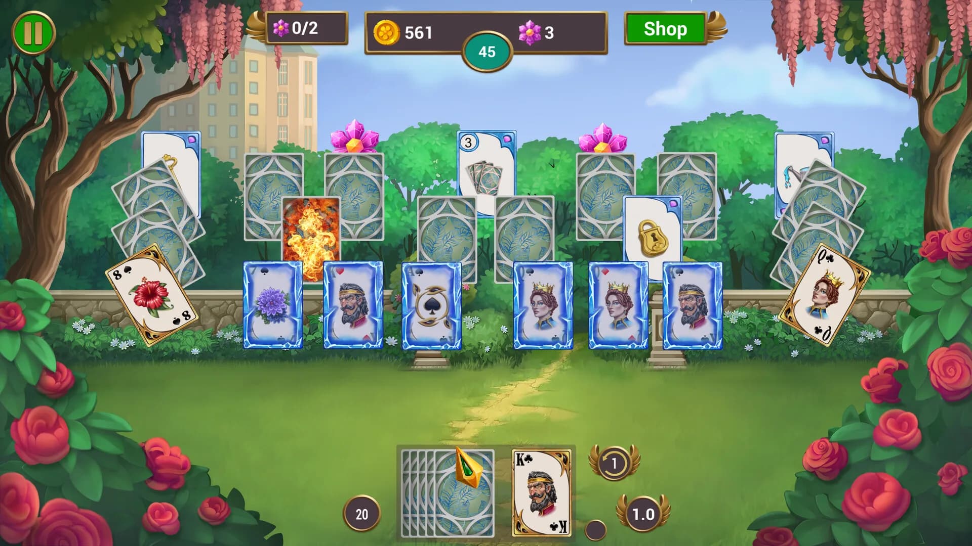 Solitaire Quest: Garden Story görsel 4