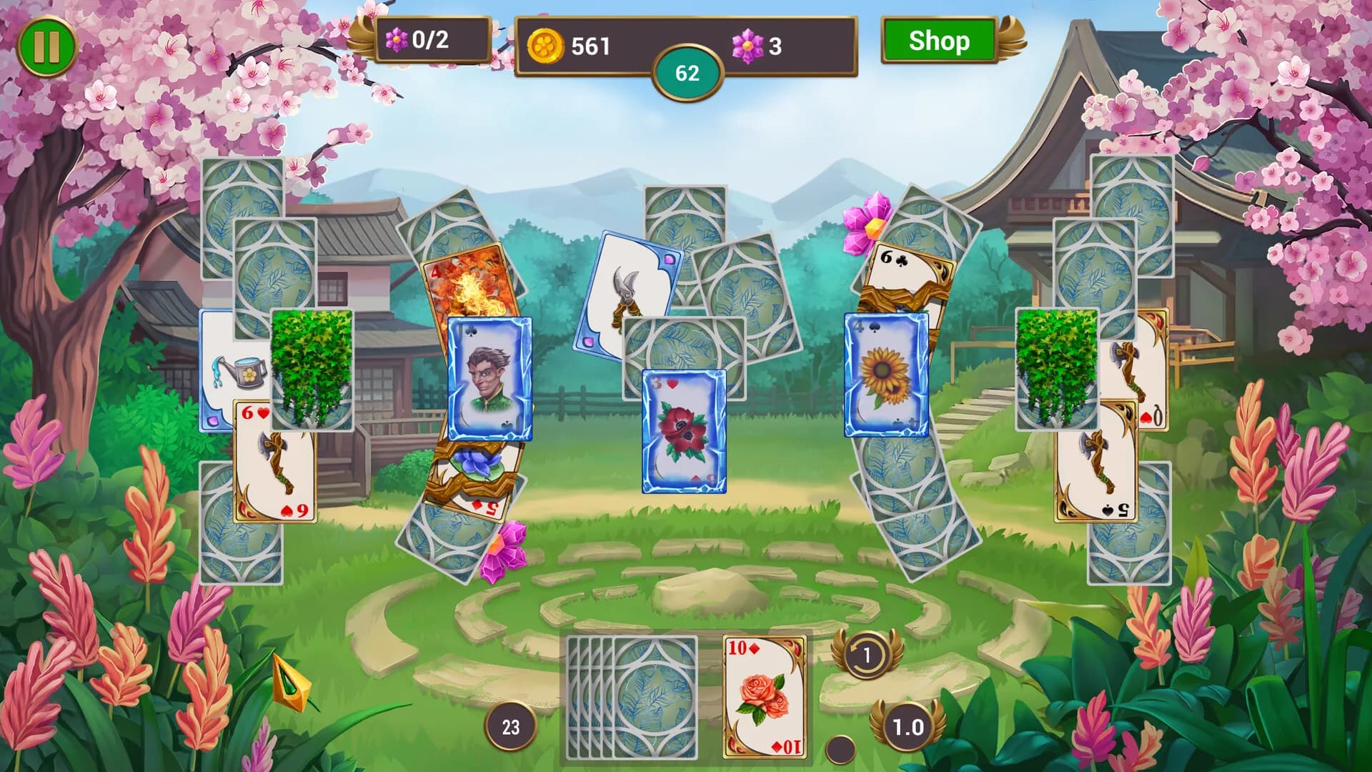 Solitaire Quest: Garden Story görsel 6