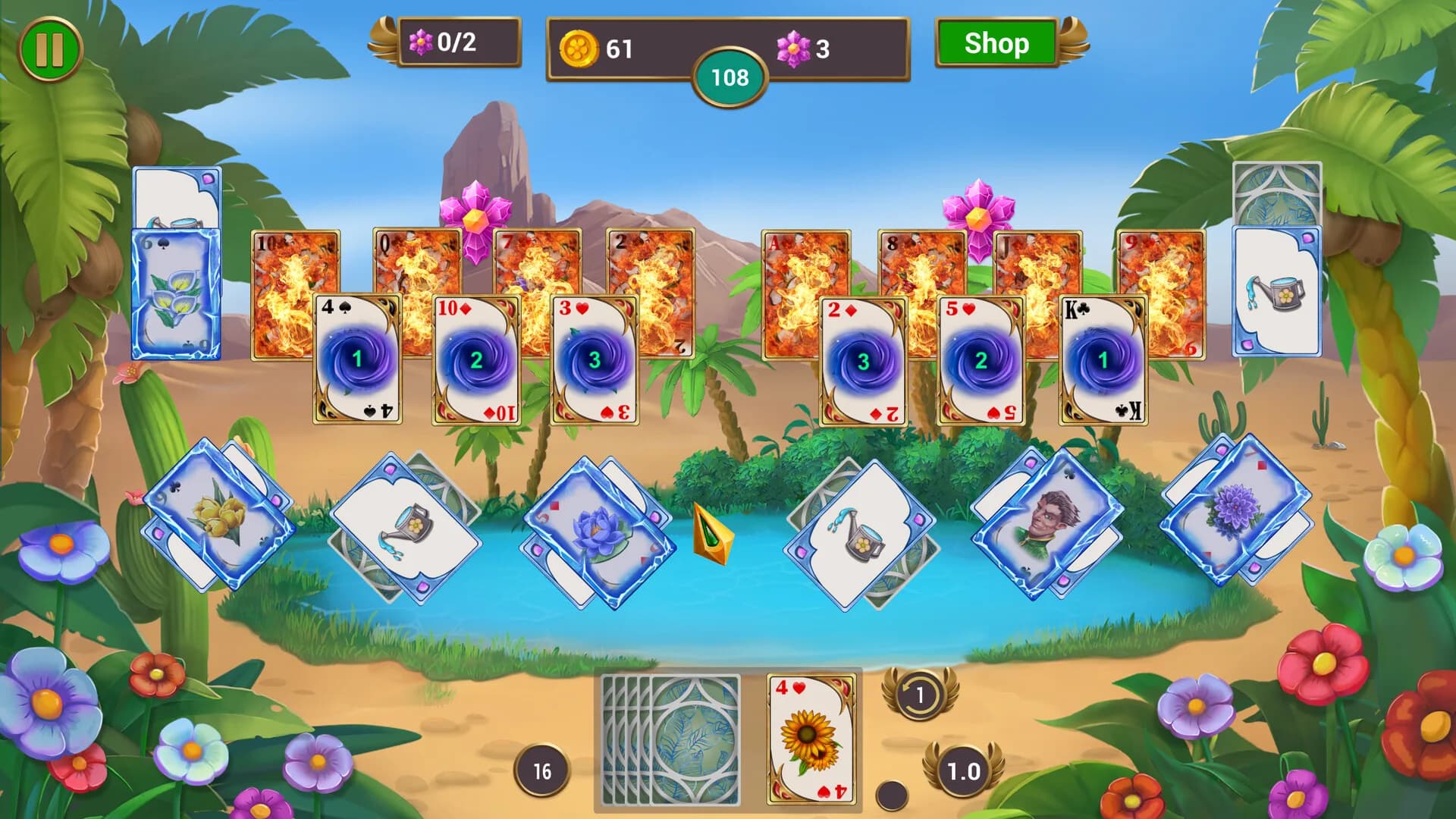 Solitaire Quest: Garden Story görsel 9