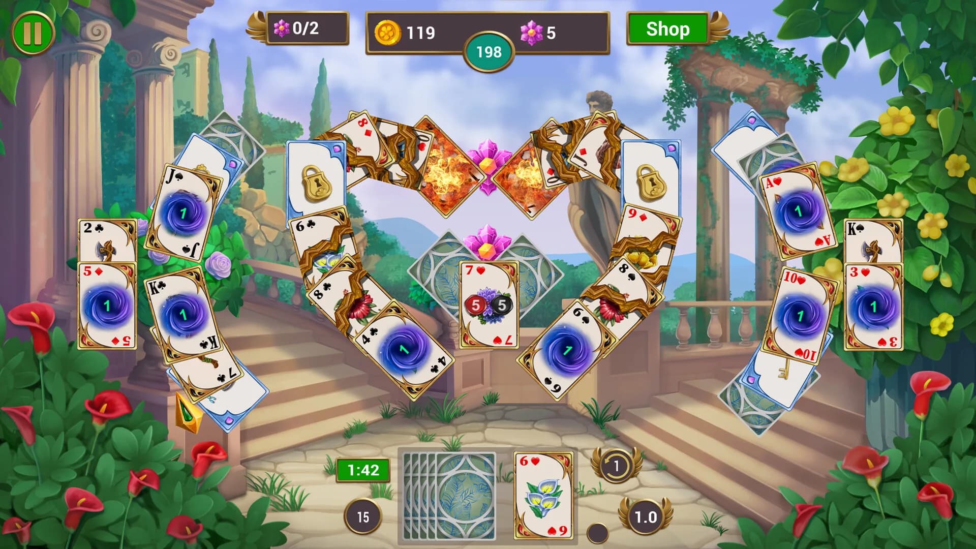 Solitaire Quest: Garden Story görsel 11