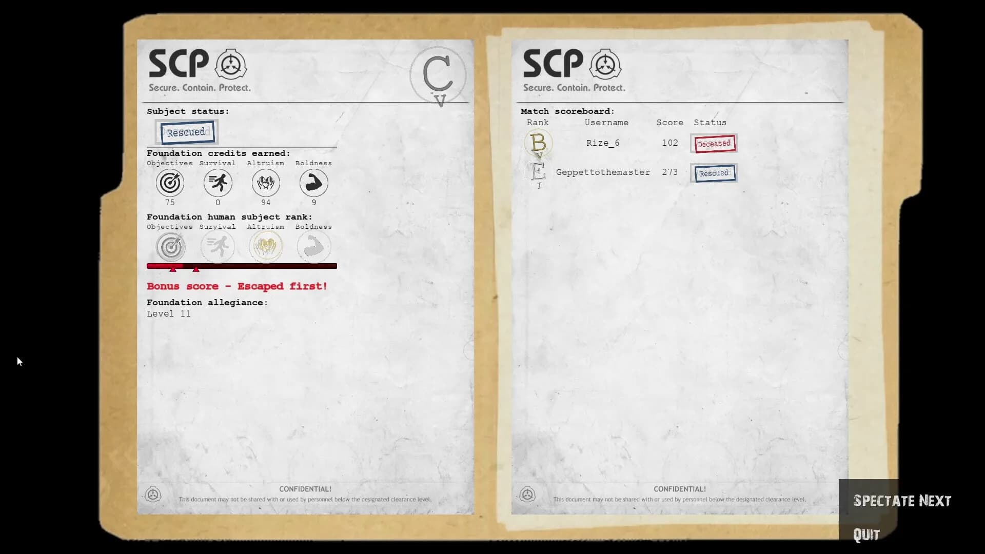 SCP: Nemesi - Alpha Testing görsel 2