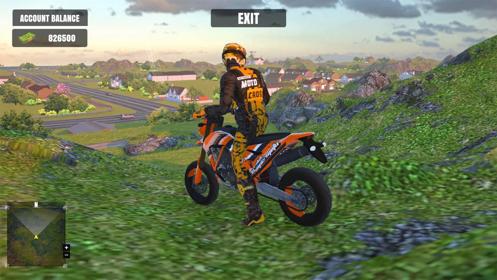 Real Motocross Driving Simulator görsel 2