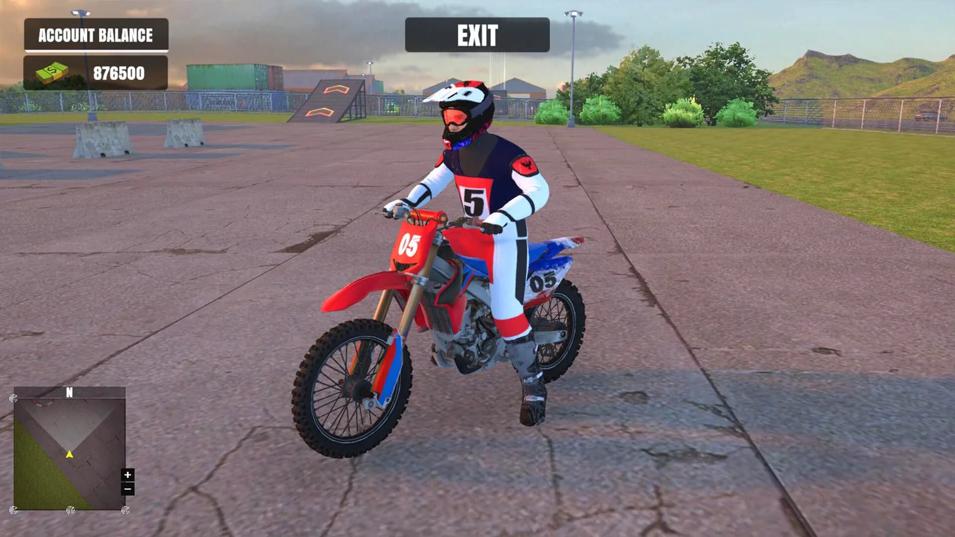 Real Motocross Driving Simulator görsel 3