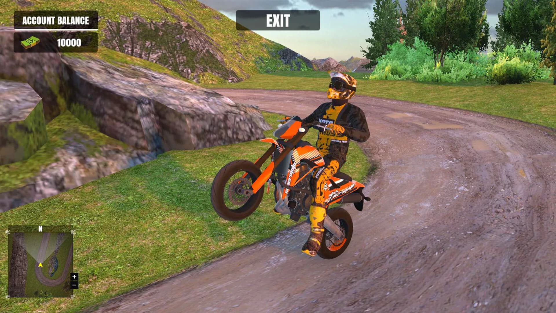 Real Motocross Driving Simulator görsel 4