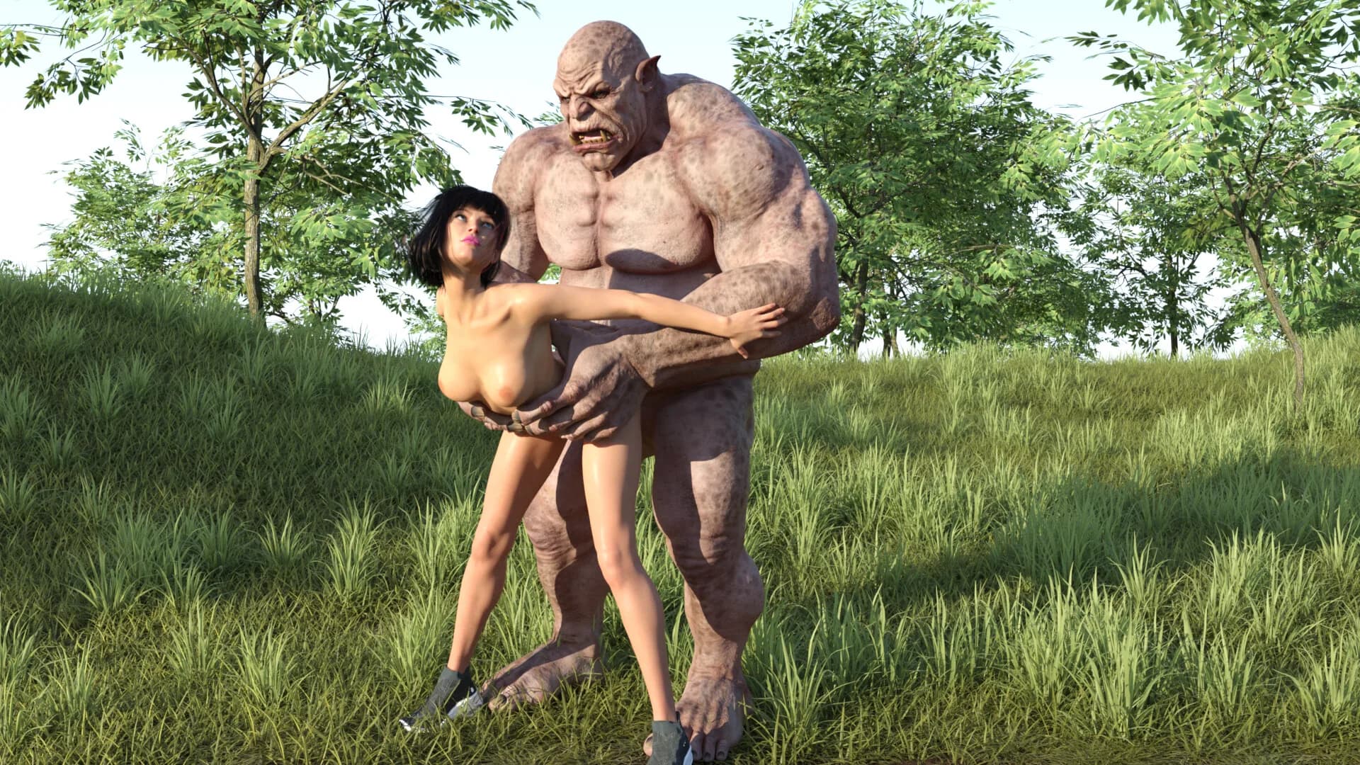 Ogre ile Seks 😈🍆👩 görsel 4
