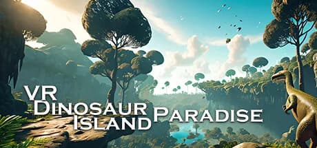 VR Dinosaur Island Paradise görsel 1