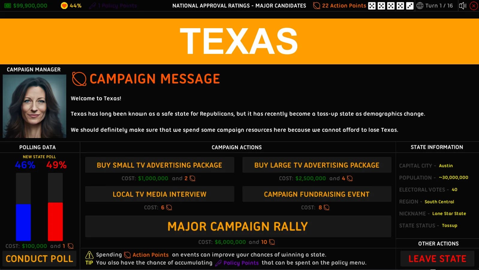 2024 U.S. Election Simulator görsel 7