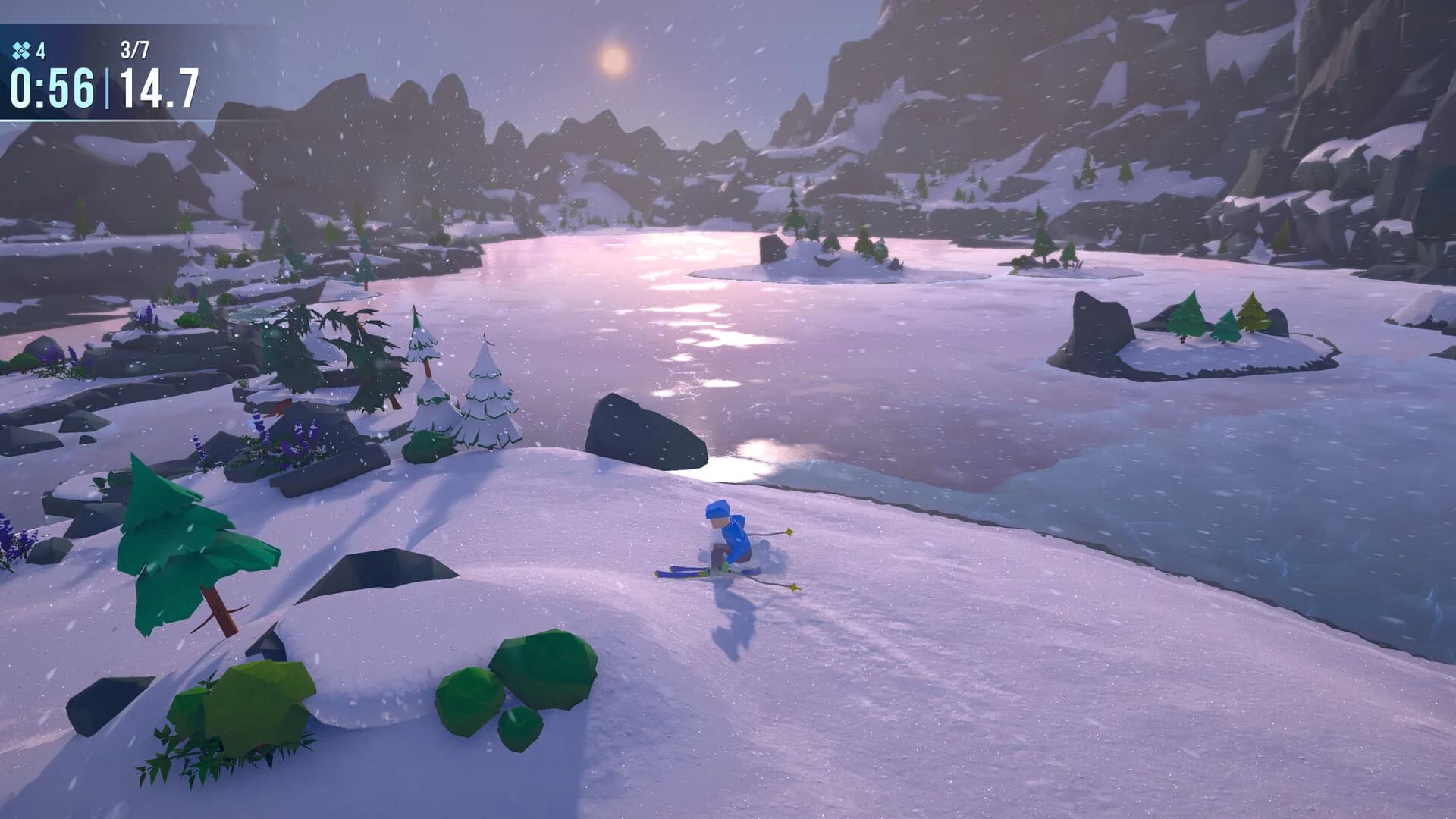 Lonely Mountains: Snow Riders görsel 2