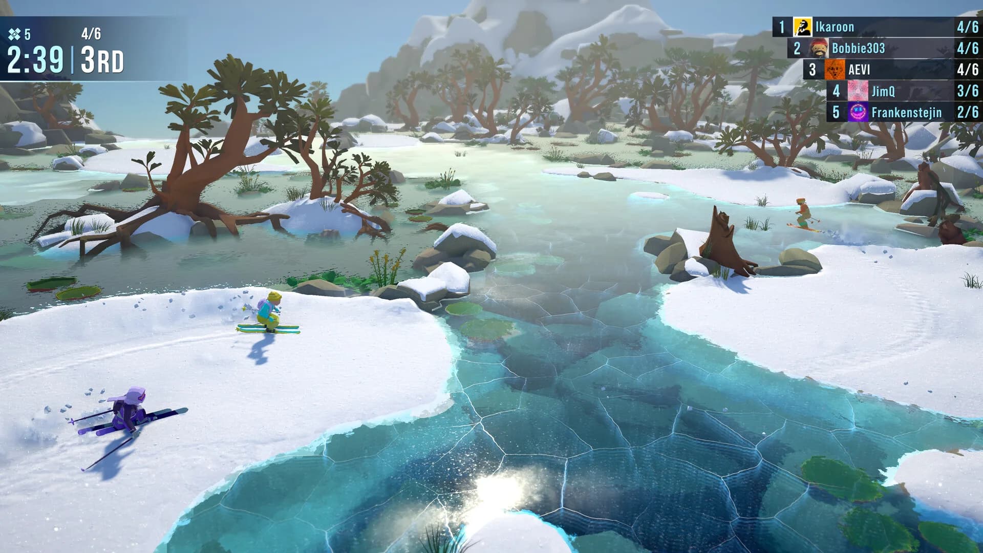 Lonely Mountains: Snow Riders görsel 3