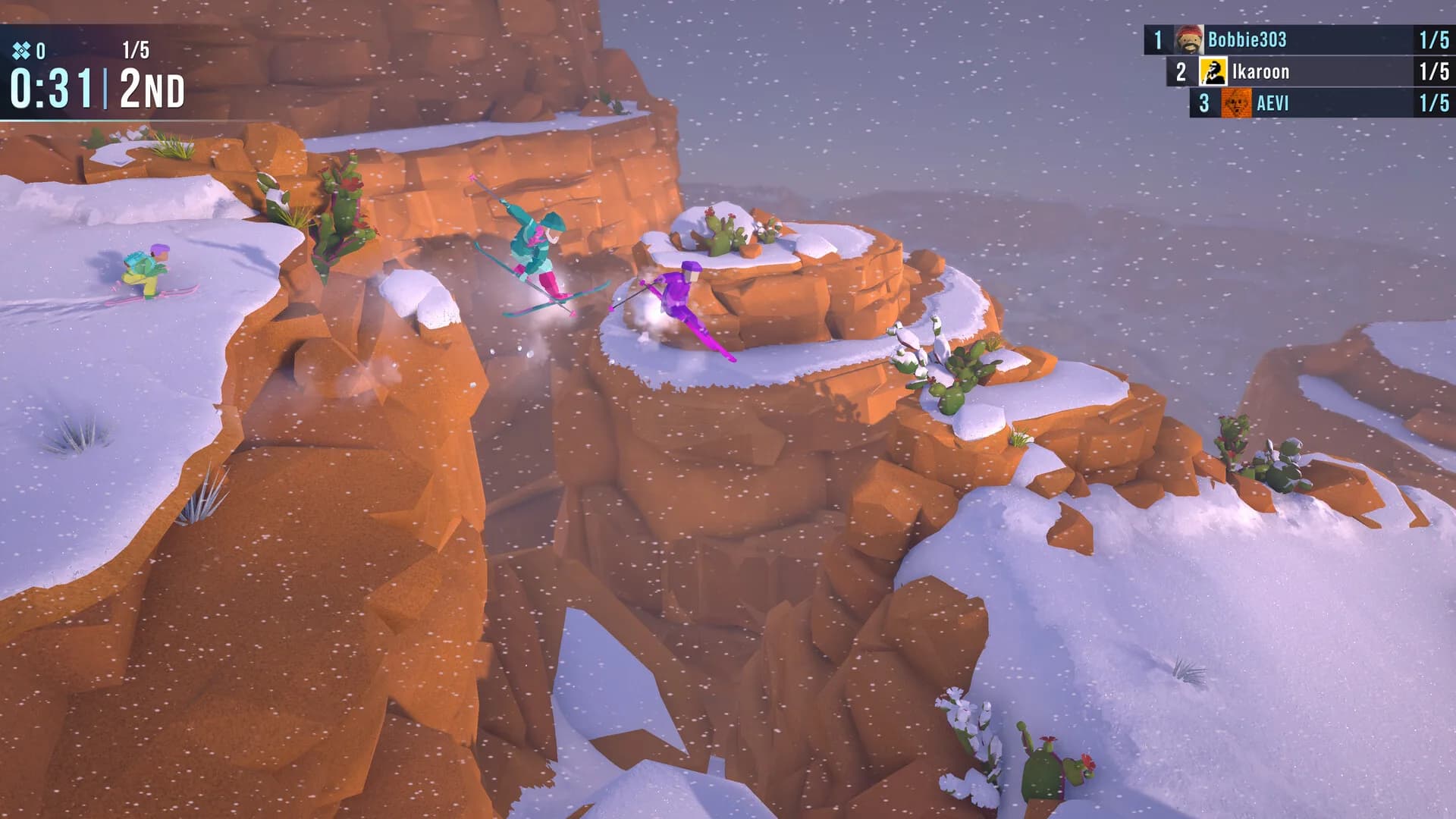 Lonely Mountains: Snow Riders görsel 6