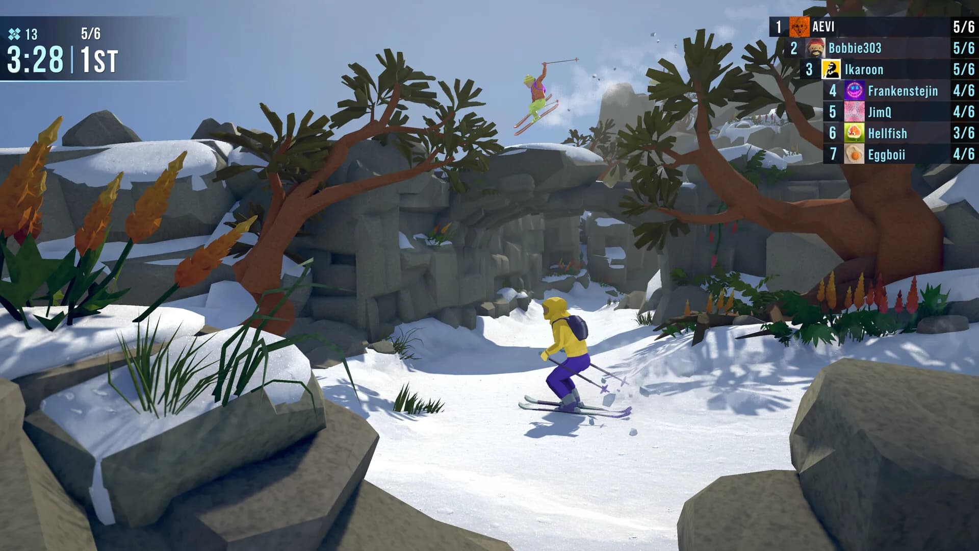 Lonely Mountains: Snow Riders görsel 7