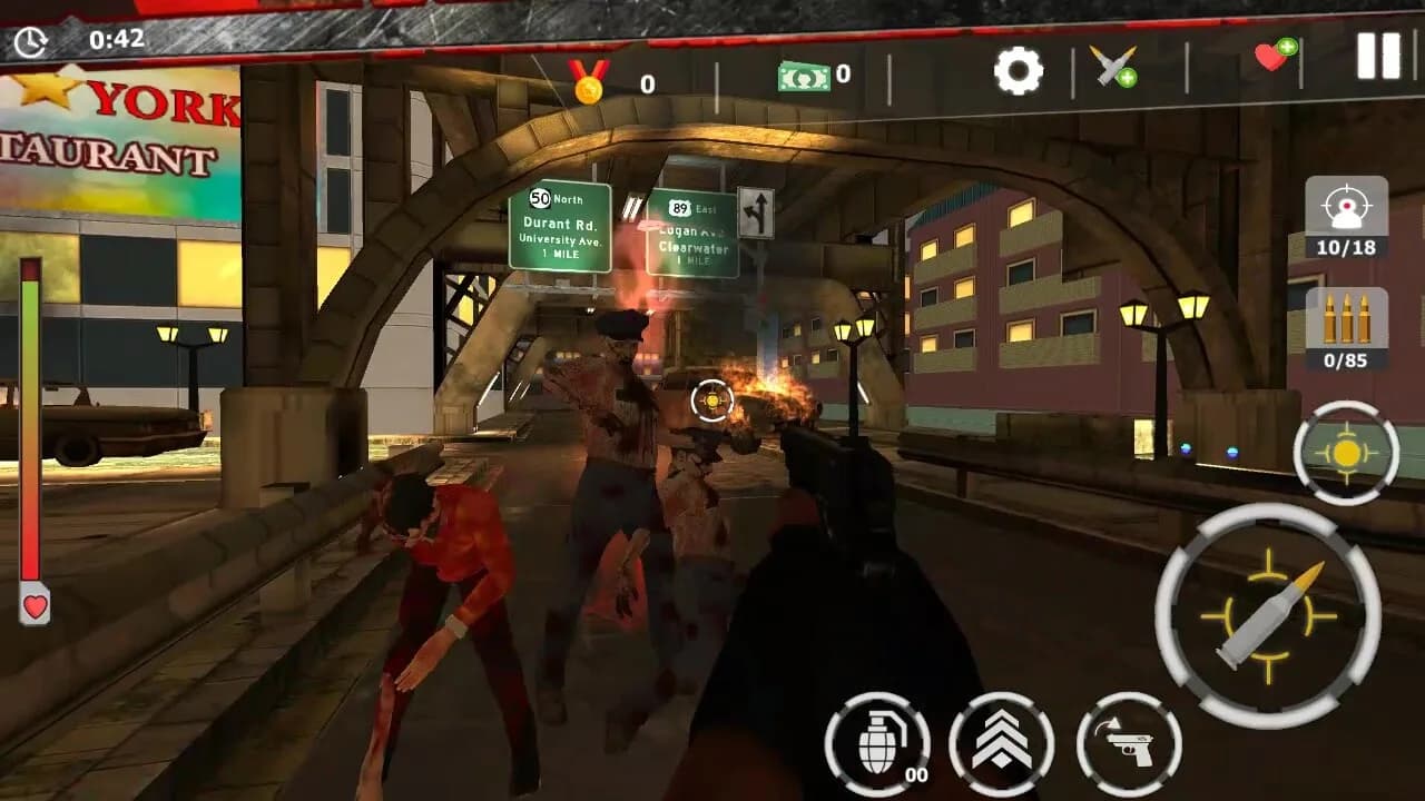 Zombie Survivor: Undead City Attack görsel 3