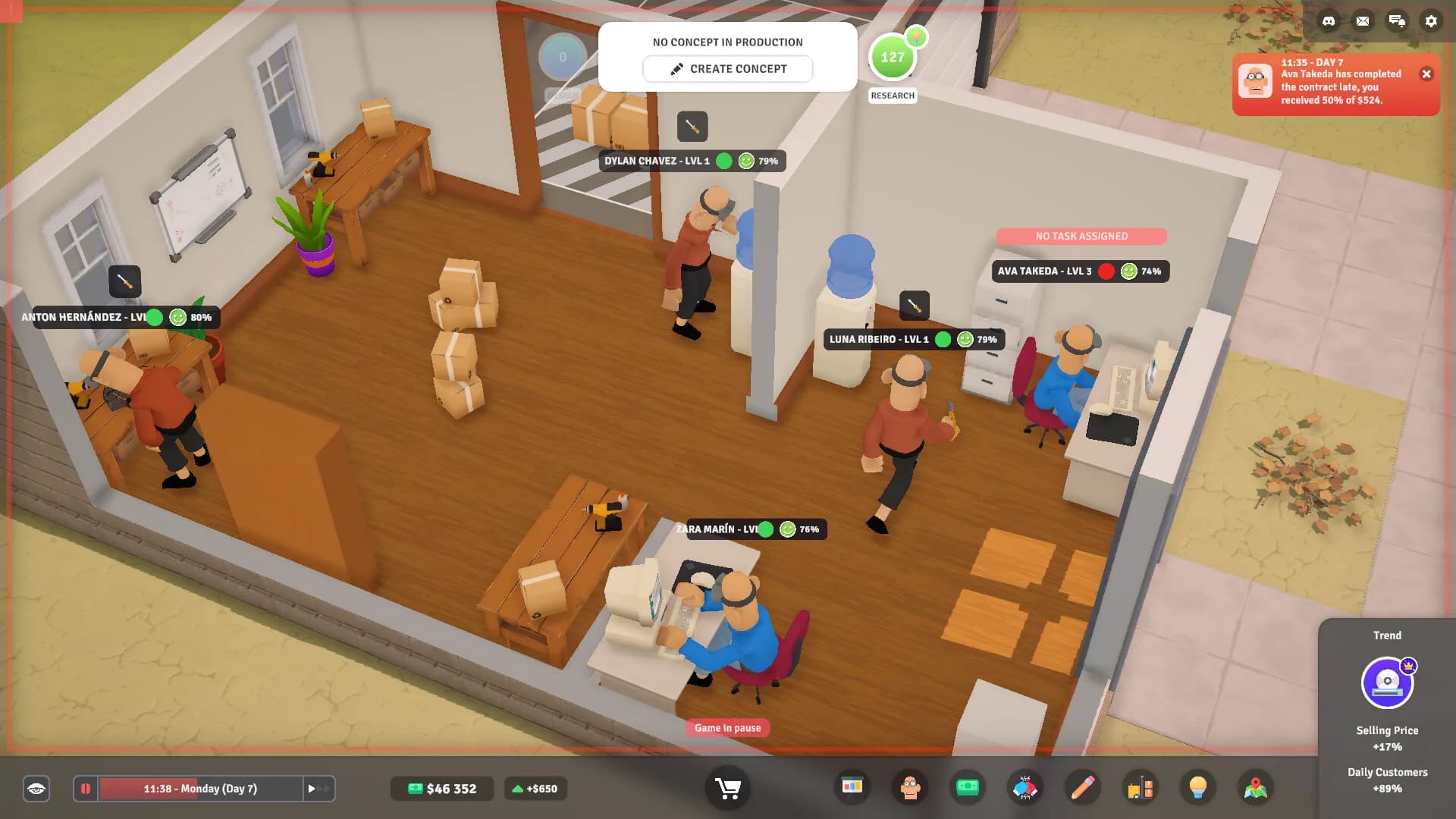 E-Startup 2 : Business Tycoon görsel 4