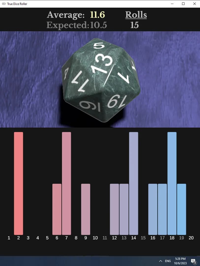 True Dice Roller görsel 3