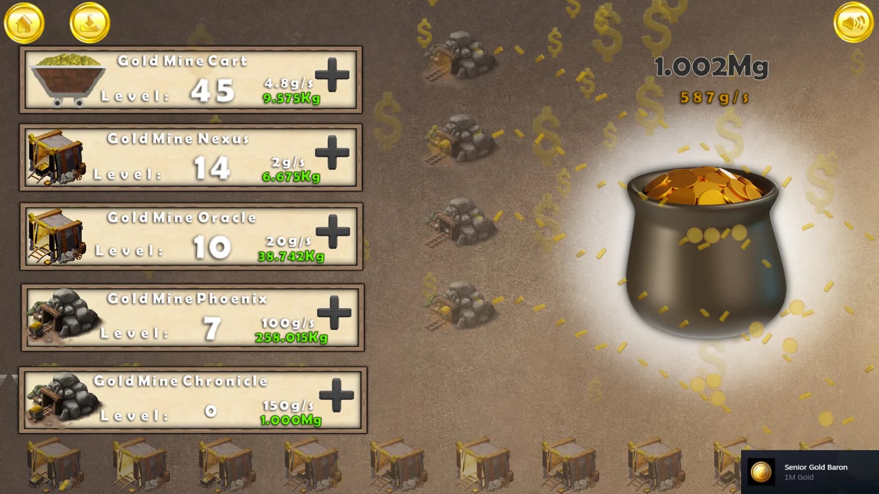 Gold Rush Clicker görsel 3