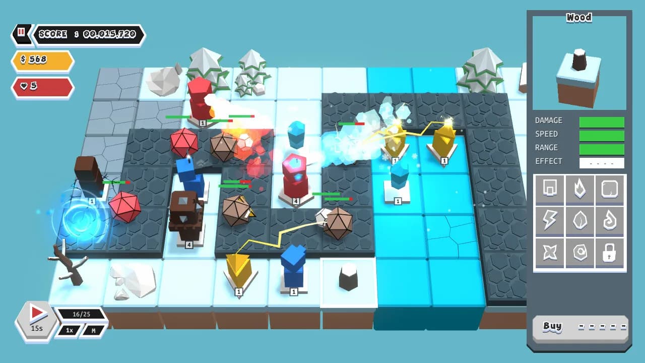 Polygons Tower Defense görsel 4