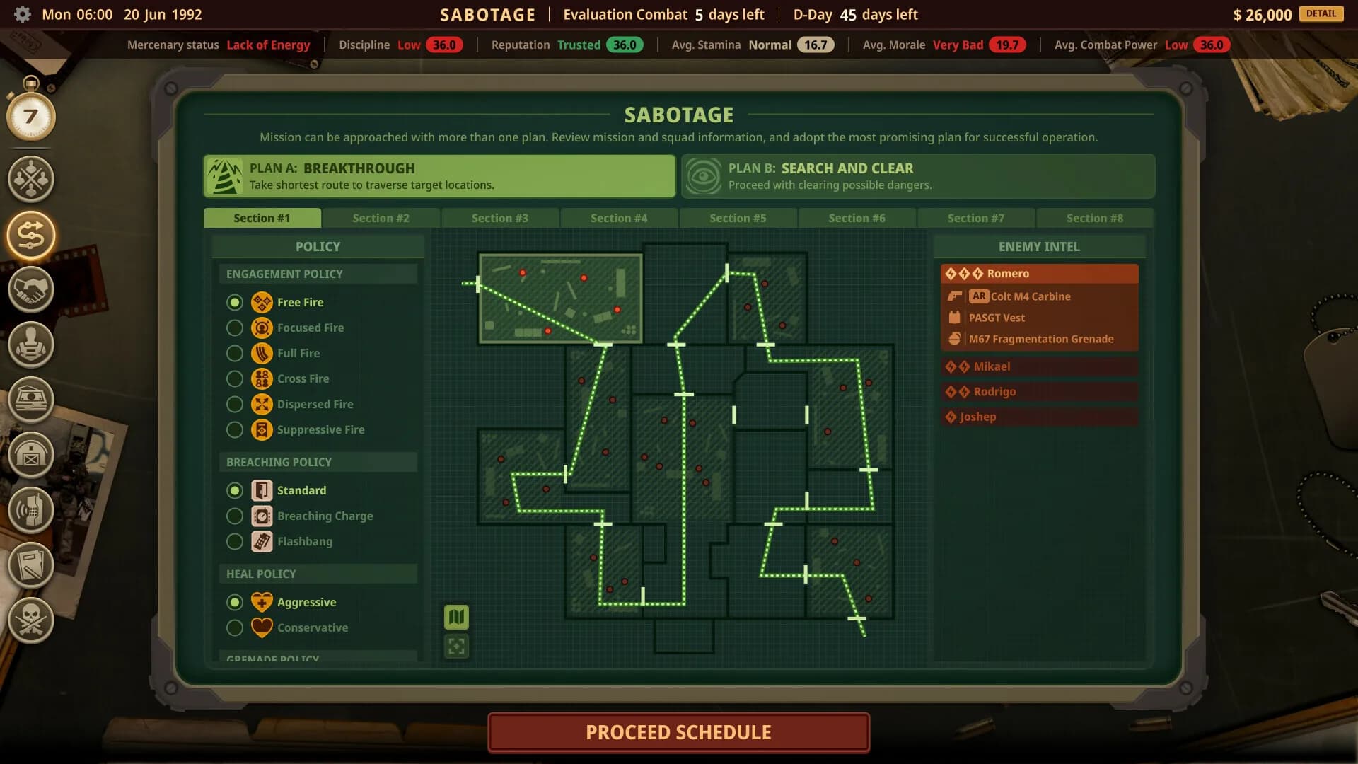 Private Military Manager: Tactical Auto Battler görsel 2