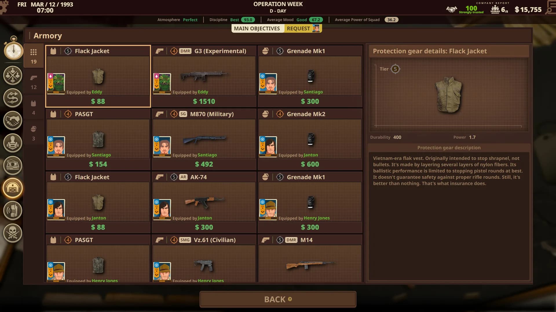 Private Military Manager: Tactical Auto Battler görsel 14