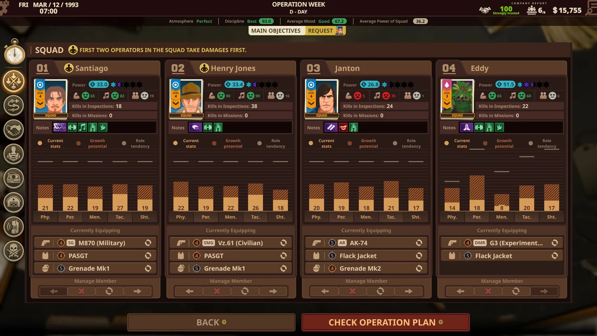 Private Military Manager: Tactical Auto Battler görsel 8