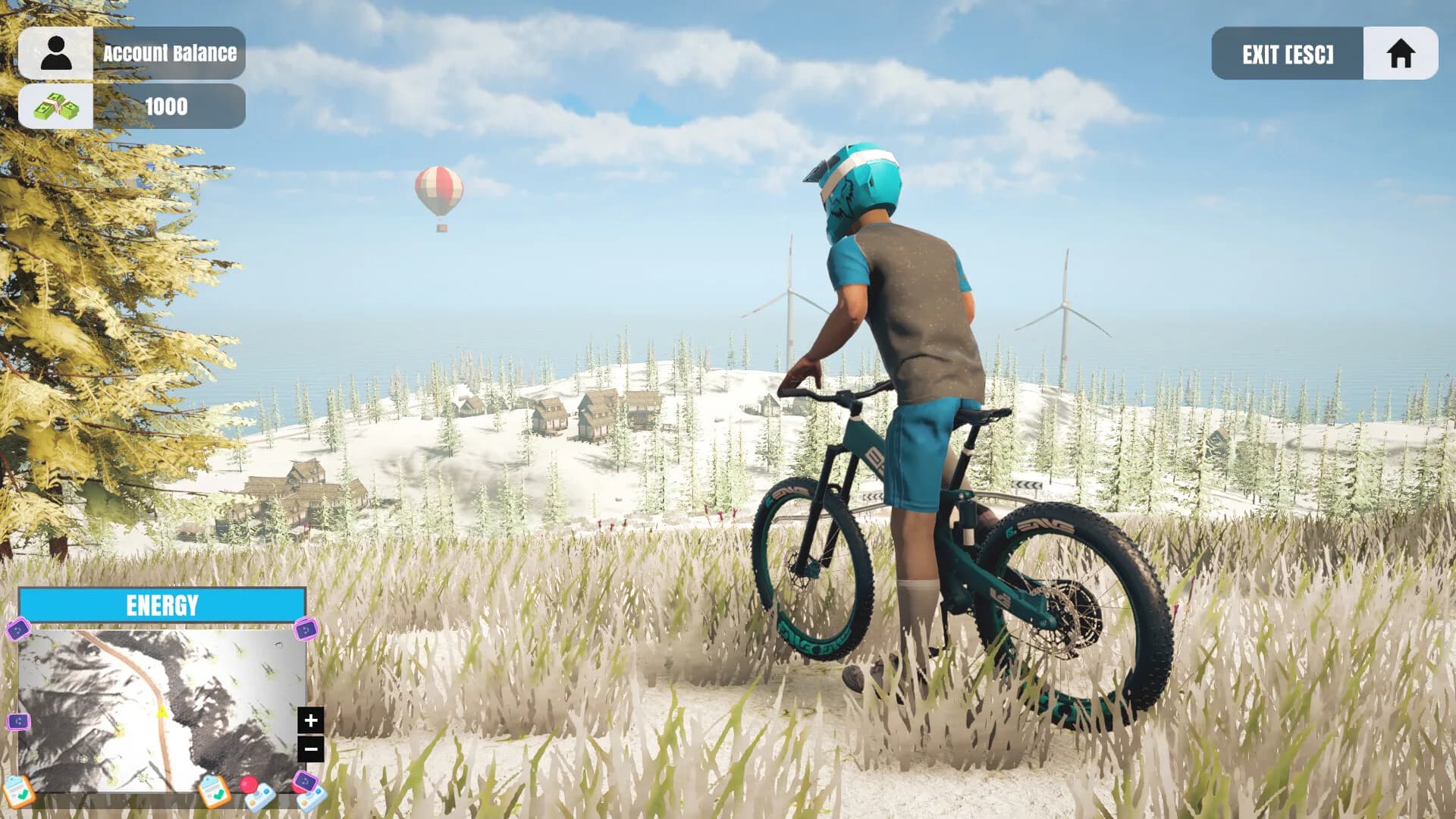 Mountain Bicycle Rider Simulator görsel 2